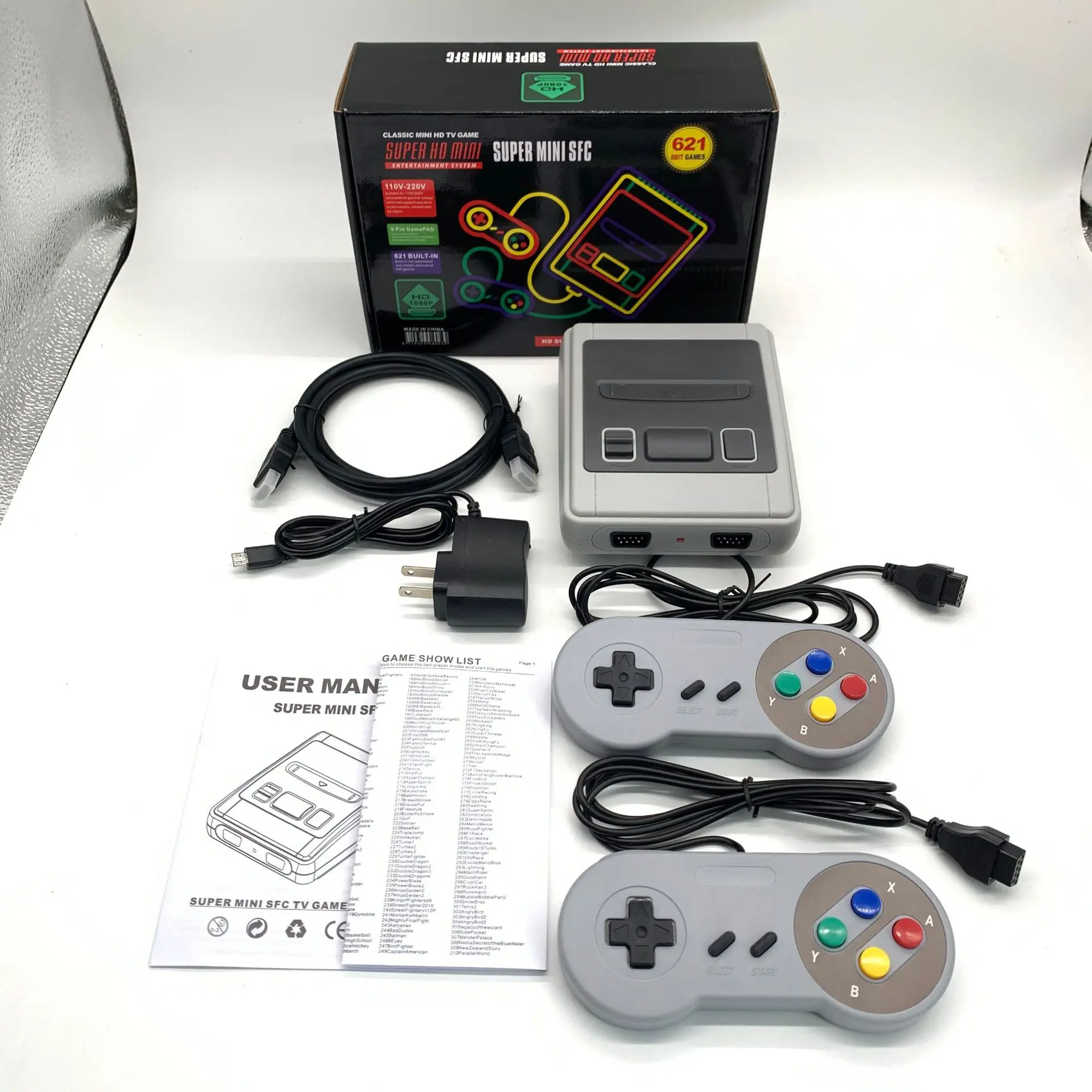 SFC621 4K HDMIミニレトロSNESビデオゲームコ - Retro Gaming Kiosk のレビューと価格