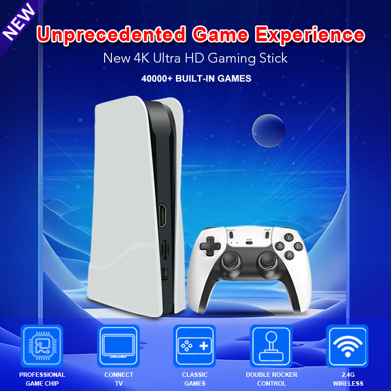 4Kレトロゲームスティック。45000以上のゲーム、40以上 - Retro Gaming Kiosk のレビューと価格